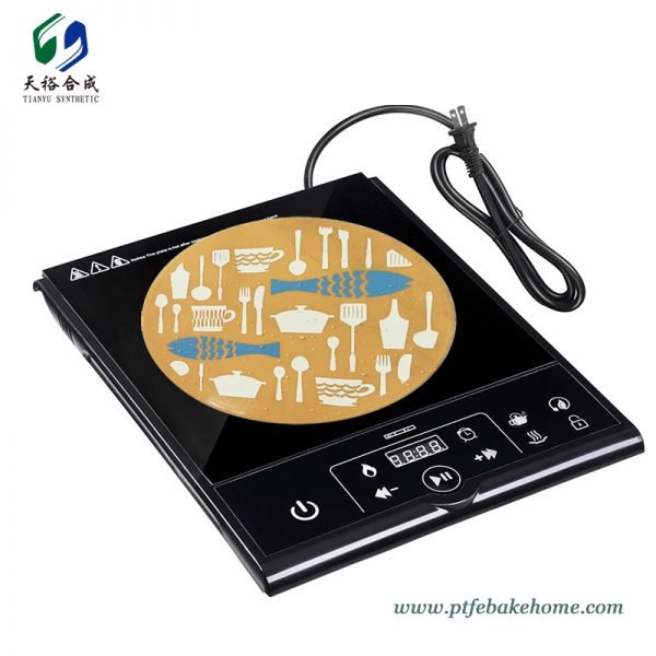 Reusable Silicone Induction Cooktop Mat Ningbo Yinzhou Tianyu