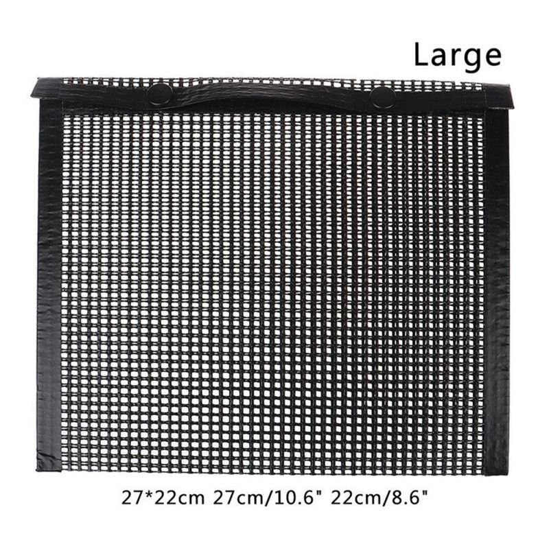 Non-stick BBQ Mesh Grilling Bag – Reusable PTFE Baking Grilling Pouch for Outdoor Gas, Charcoal Grill, Easy to Clean Mesh Bag5 Non-stick BBQ Mesh Grilling Bag - Reusable PTFE Baking Grilling Pouch for Outdoor Gas, Charcoal Grill, Easy to Clean Mesh Bag5